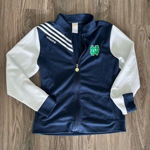 Notre Dame Zip Up Sweatshirt
